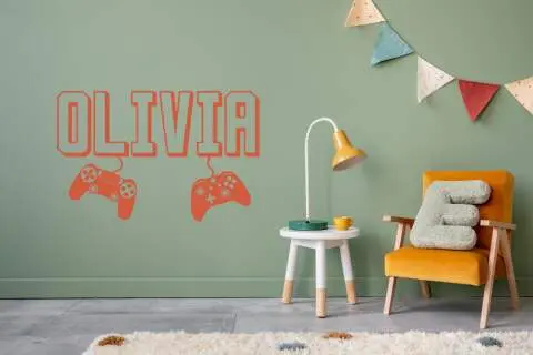 Adesivo Murale Kiwistar The Horns – 60x42 Cm, Colore Oro, Rimovibile, Con Pellicola Di Prova E Istruzioni