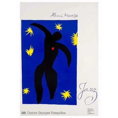 Henri Matisse マティス Jazz シルクスクリーン ポスター ② Poster - Jazz by Henri Matisse