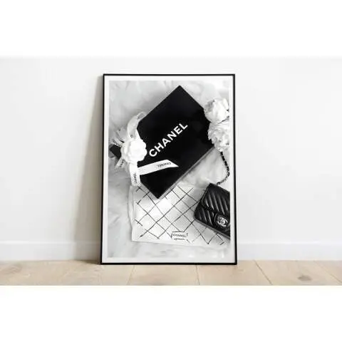 Poster - Chanel Box and Bag