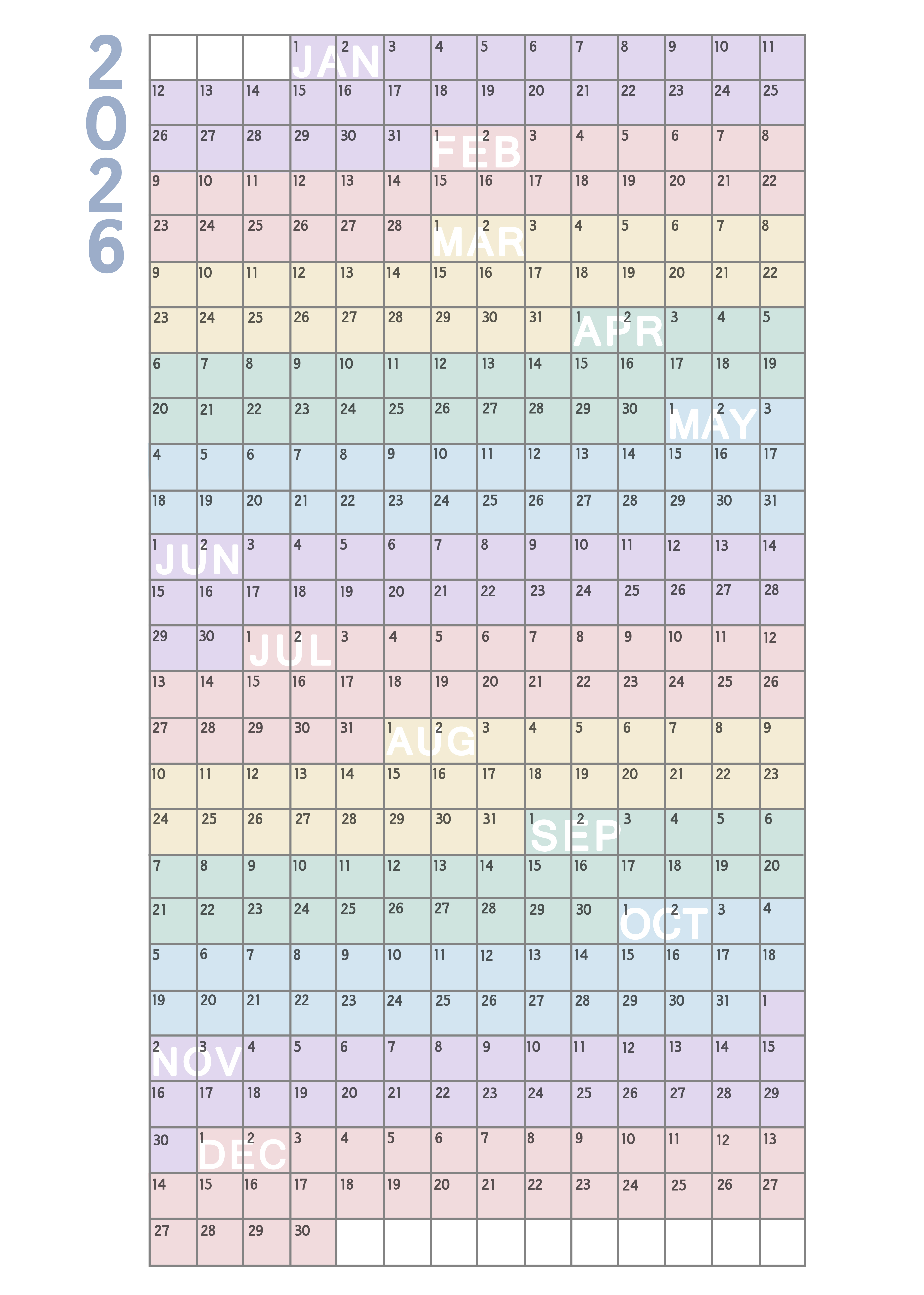 Poster - 2026 Calendar