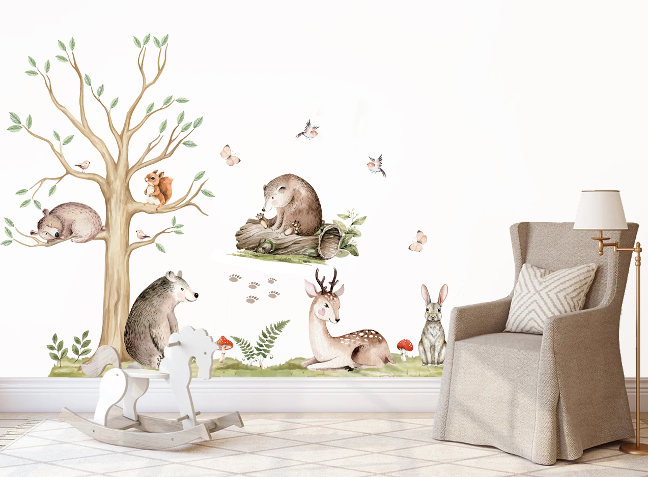 Wallsticker - Teddy Bear