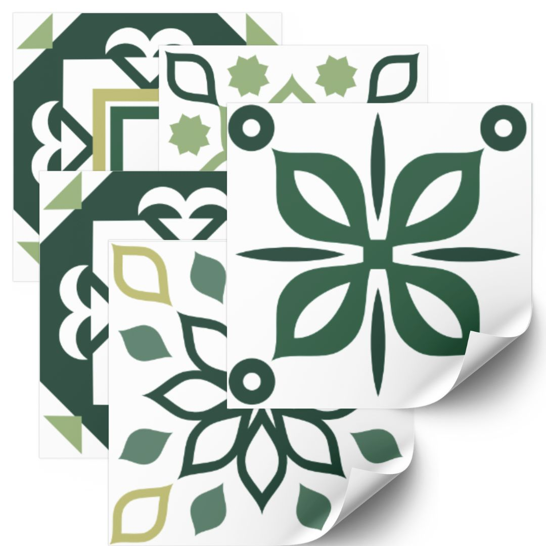 Tiles sticker / Pattern 018 / 24 pcs
