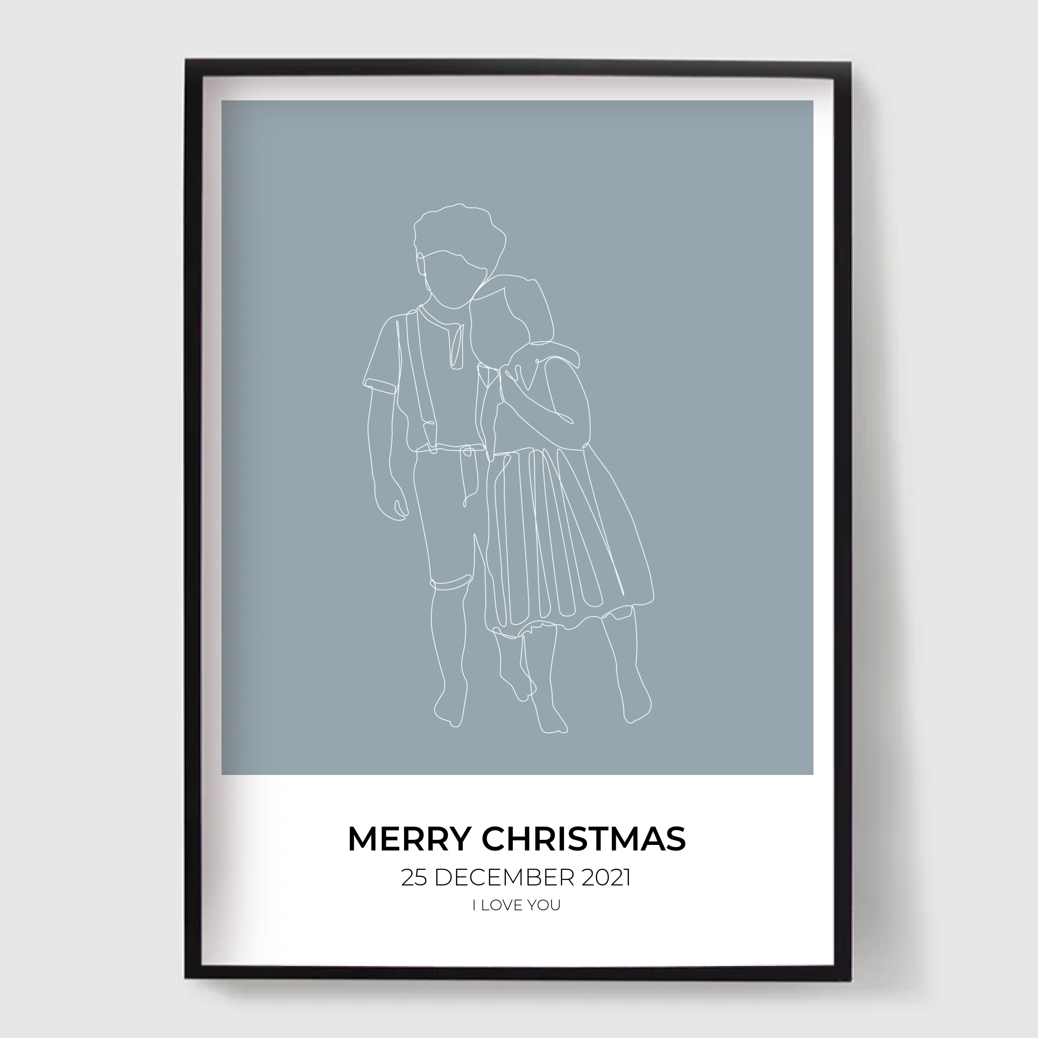 Personalized Poster - Childhood Silhouette