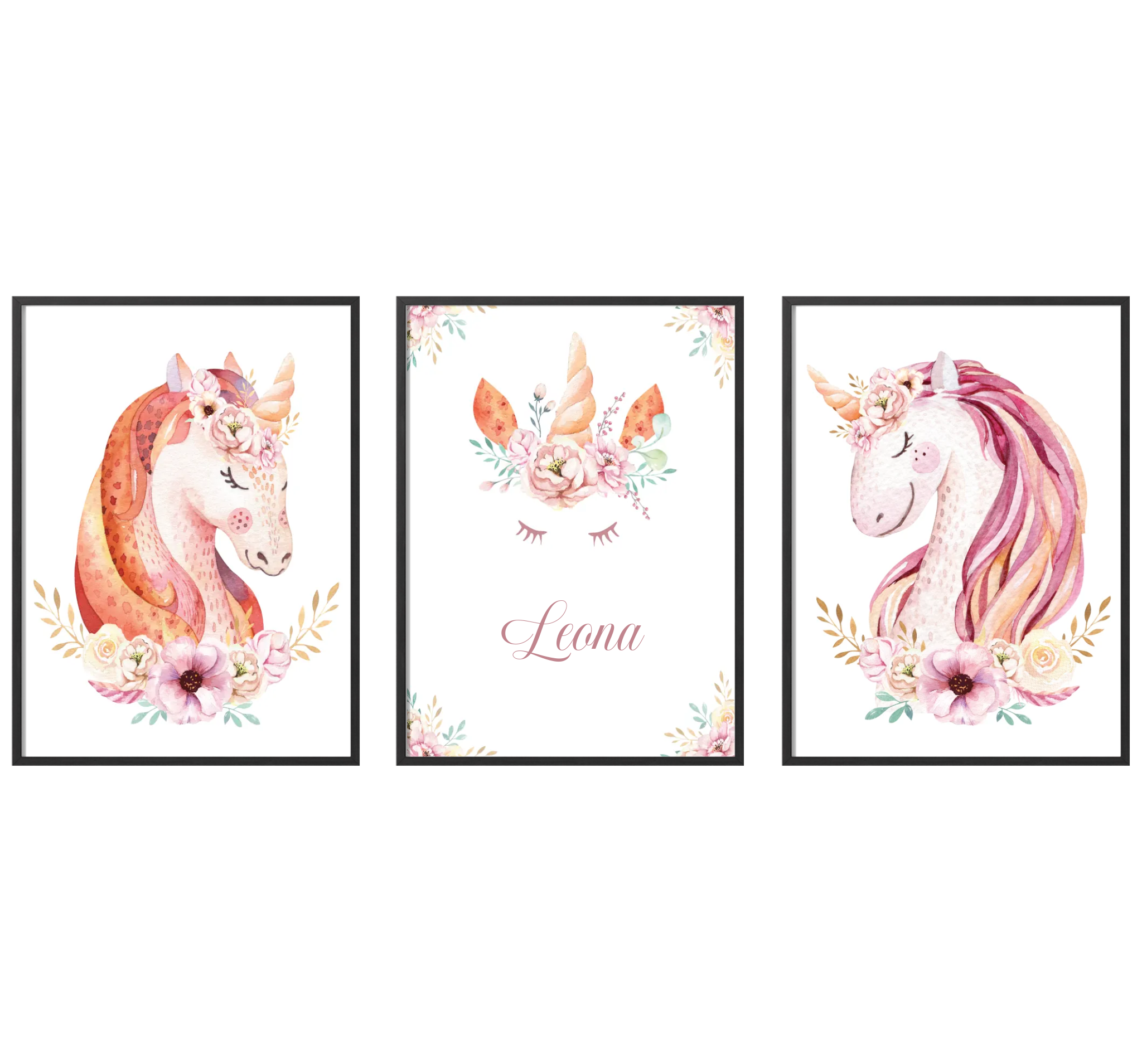 Posters - Unicorns / Set of 3