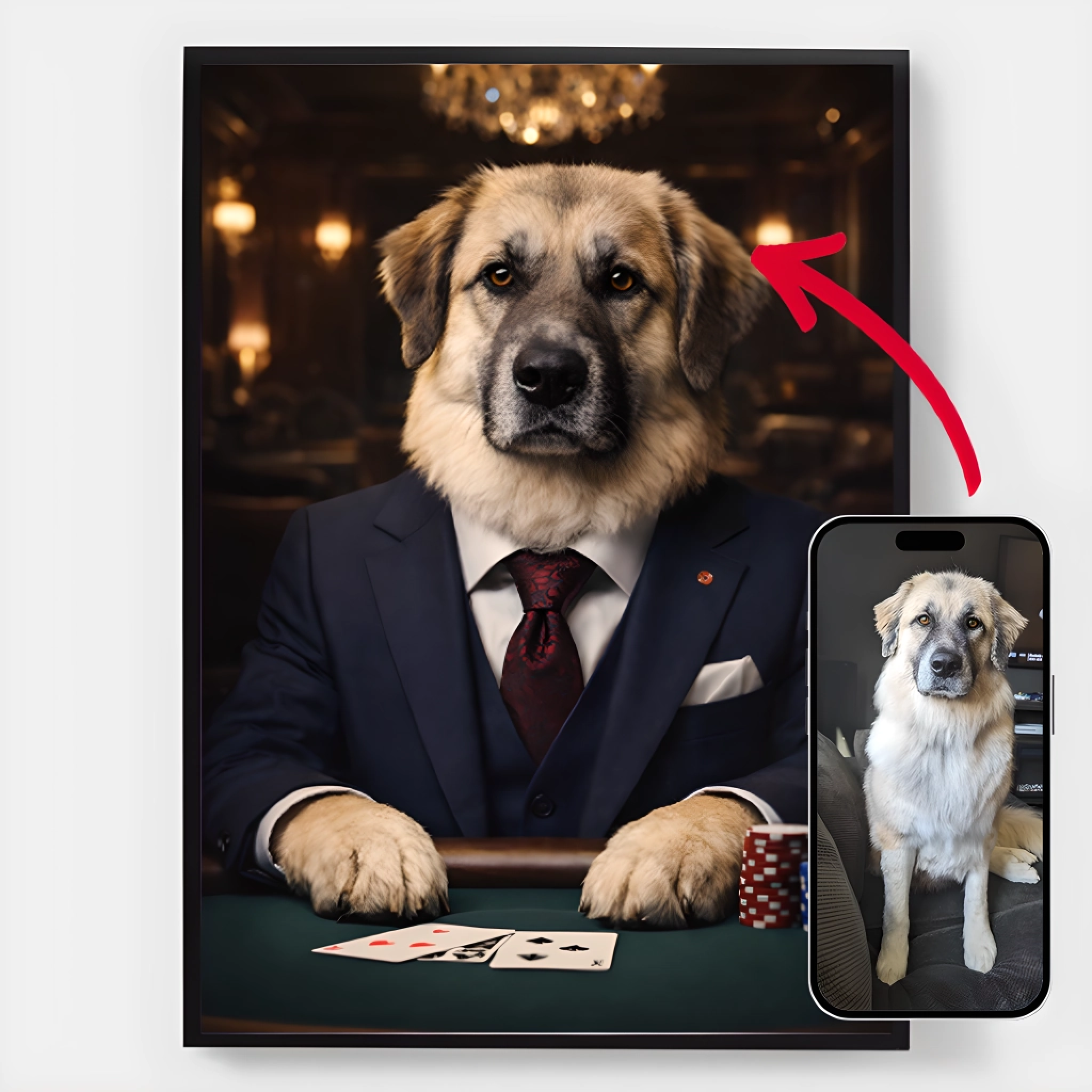 Personalised Poster - Pawker Player - AI Poster