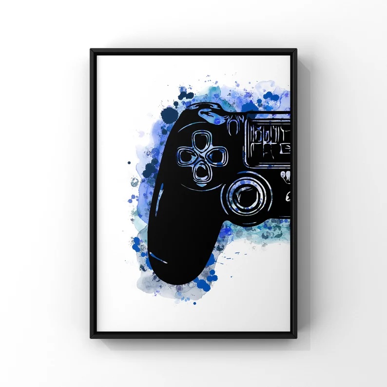 Poster – Gaming / Dark Blue  #03