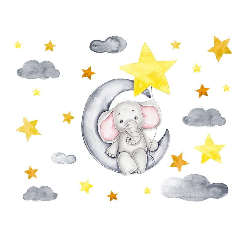 Wallsticker - Elephant in the Sky