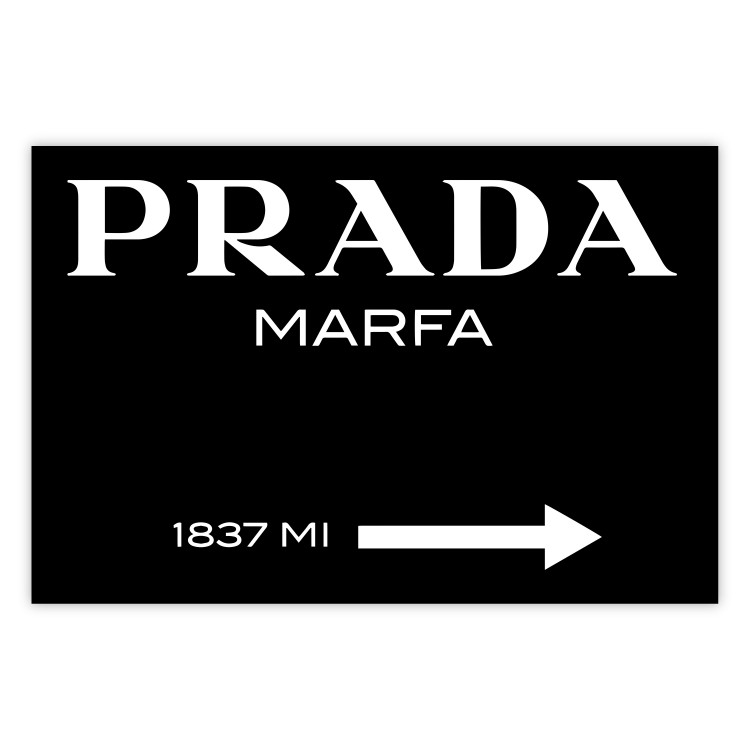 Poster -  Prada / Black