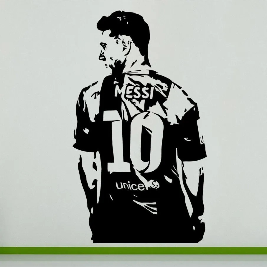 Wallsticker - Football Athletes Wall Stickers / Personalised
