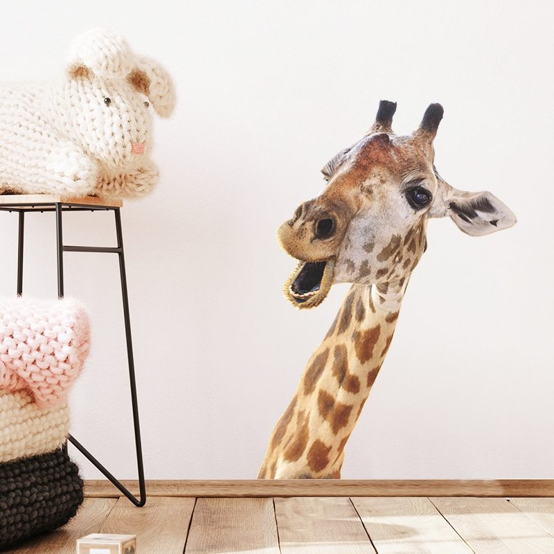 Wallsticker - Giraffe head