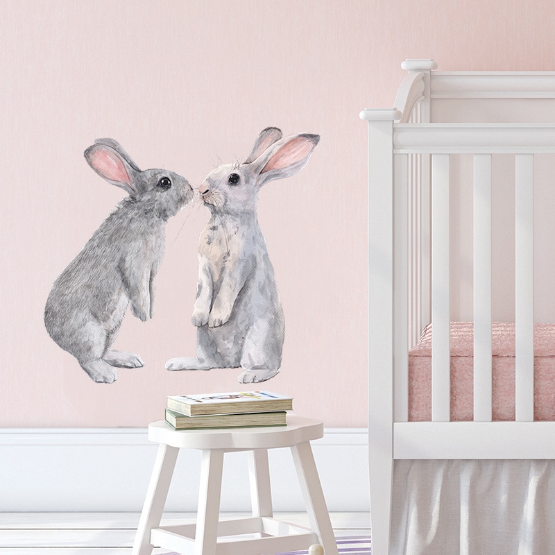 Wallsticker - Rabbits / Standing