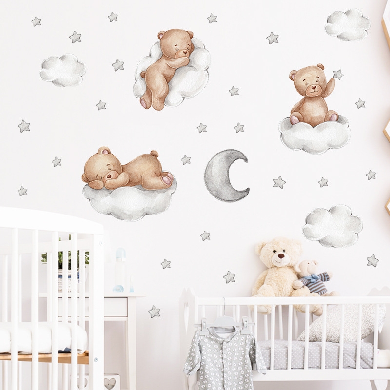 Wallsticker - Sleeping Bears in the Sky