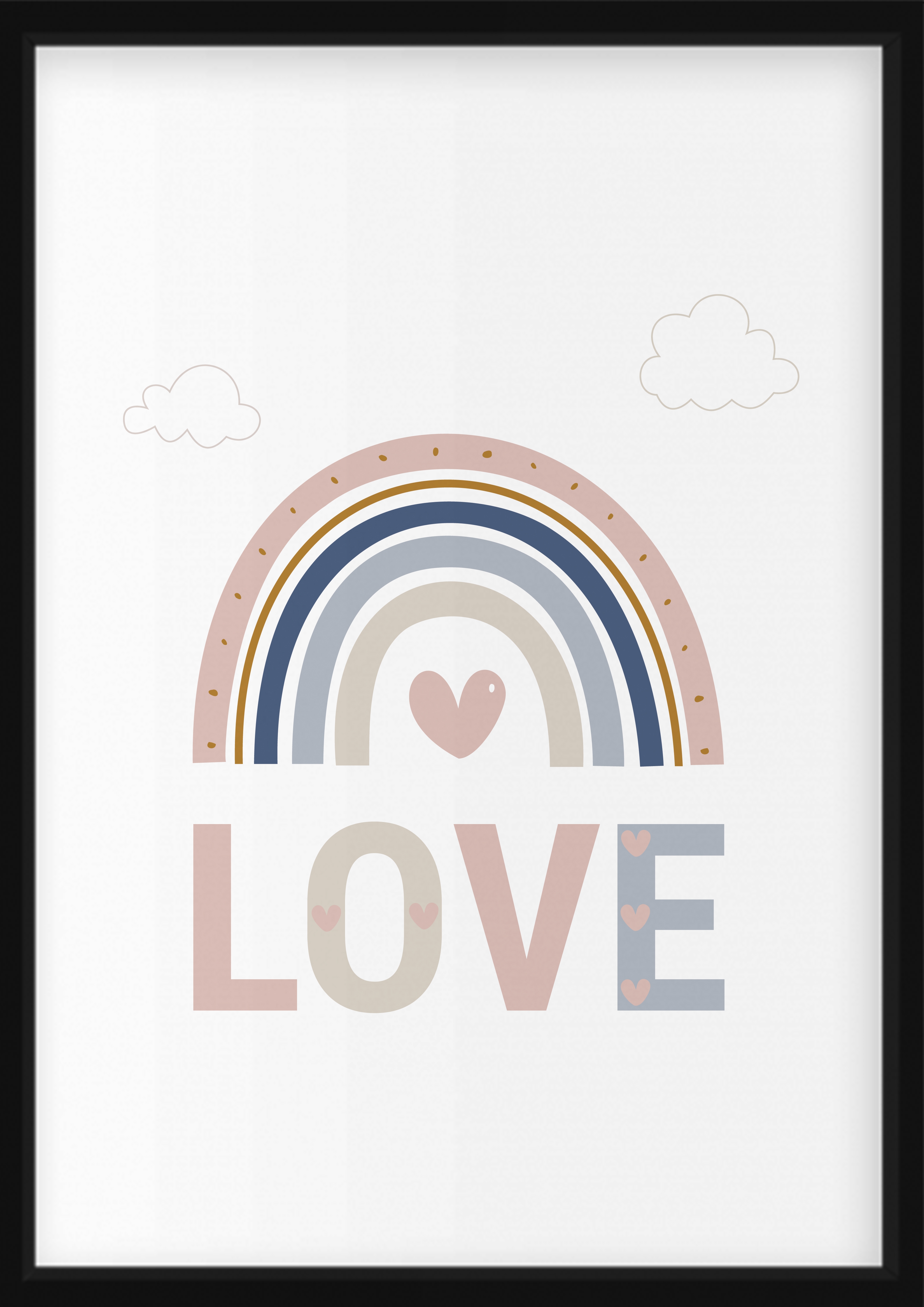 Poster - Rainbow , Love