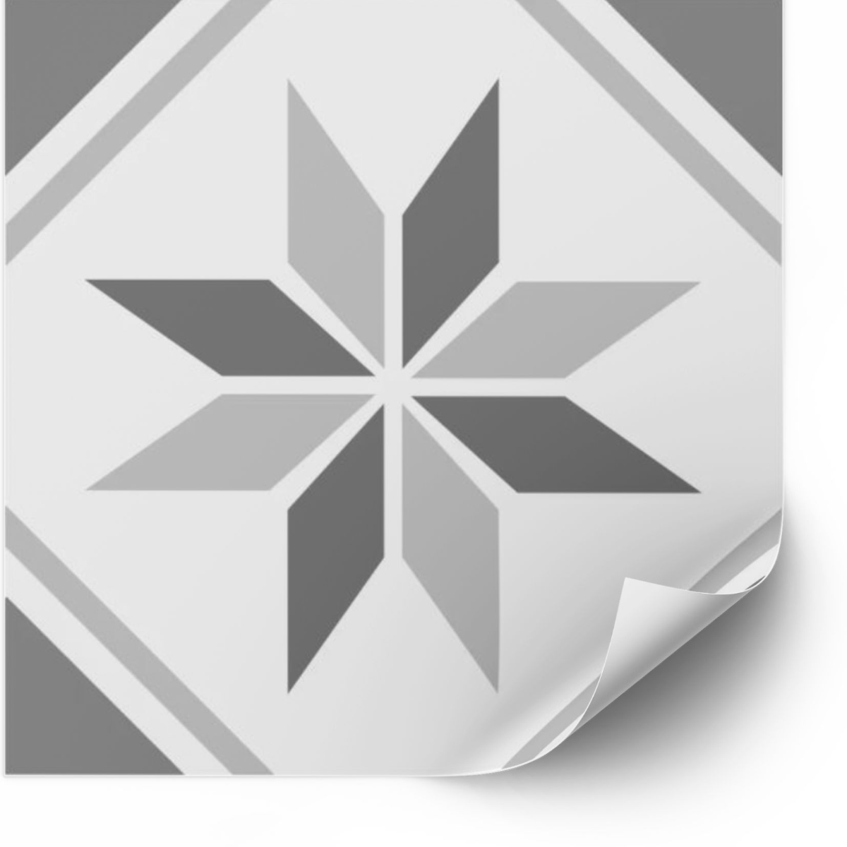 Tiles Sticker - Star Tile Decals / 02 / 24 pcs