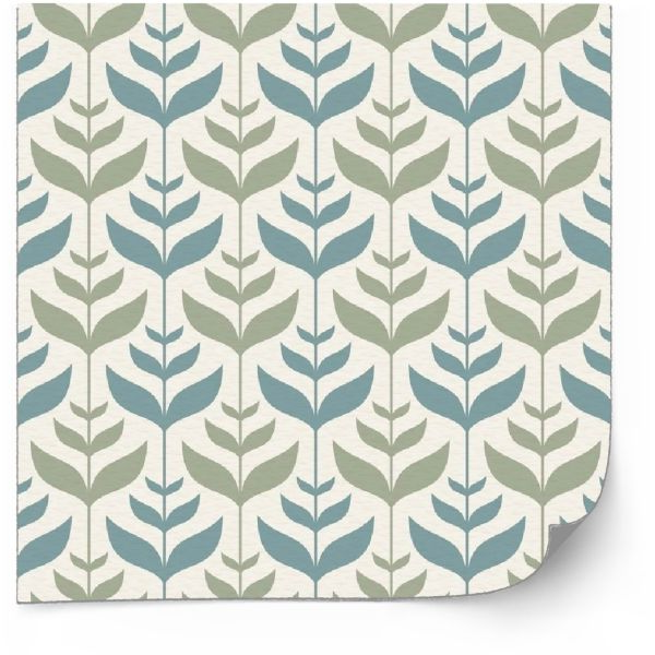 Tiles Sticker -  Retro Leaf Decals / 24 pcs