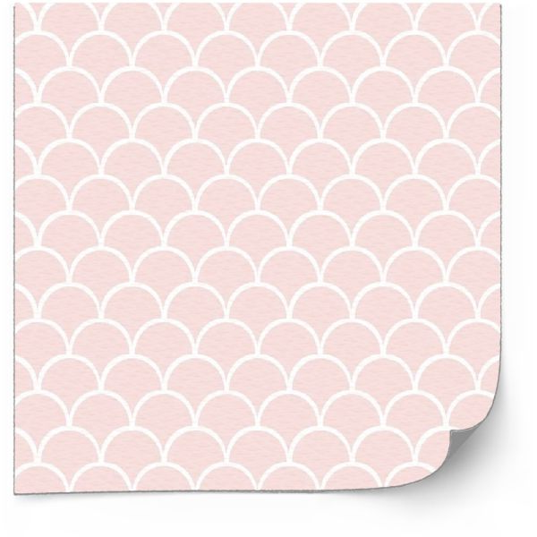 Tiles Sticker -  Pink Tile Decals / 04  / 24 pcs