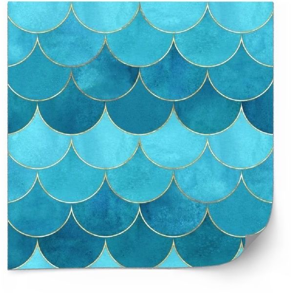 Tiles Sticker - Mermaid Tile Decals / 03 / 24 pcs