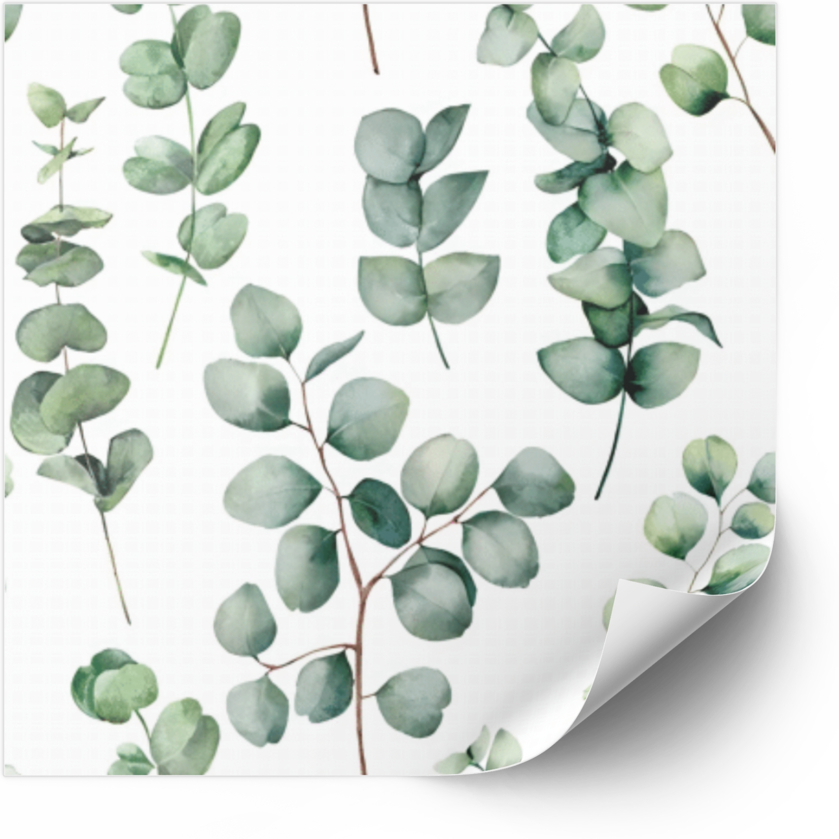 Tiles Sticker - Eucalyptus Decals / 24 pcs