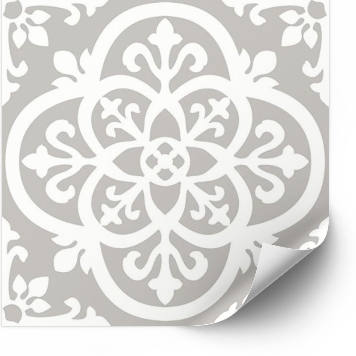 Tiles Sticker - Grey / 24 pcs