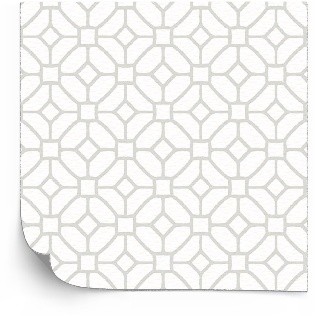 Tiles Sticker - White and Ivory / 24 pcs