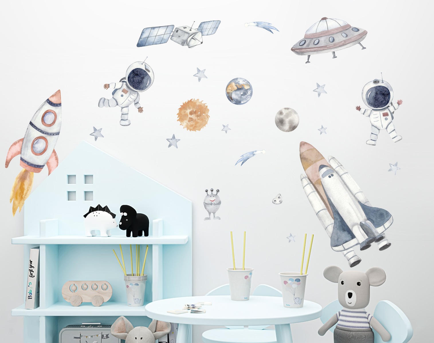 Wallsticker - Rockets