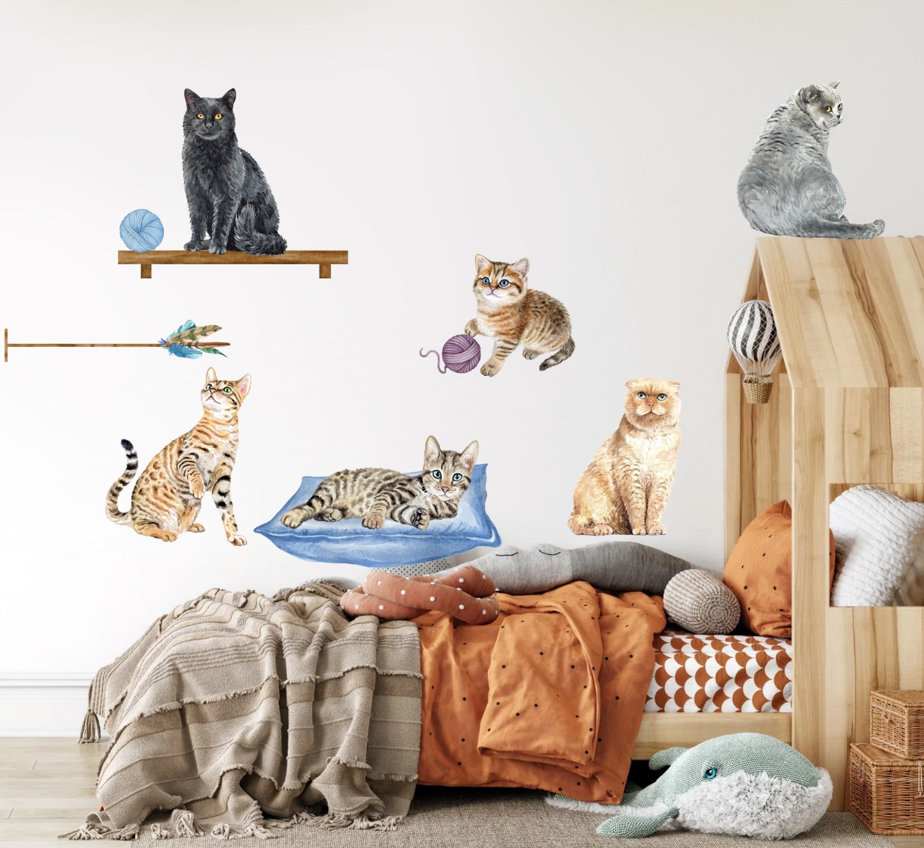Wallsticker - Cats