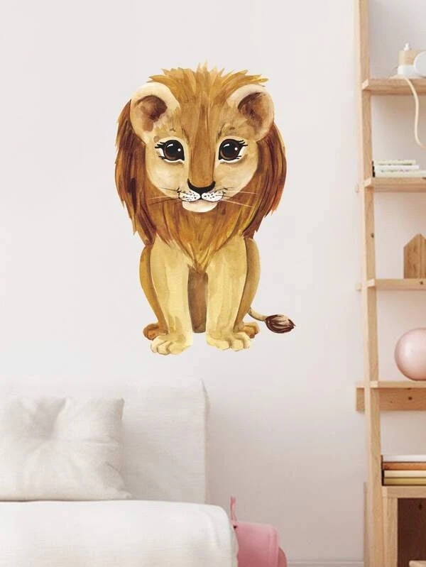 Wallsticker - Cartoon Lion