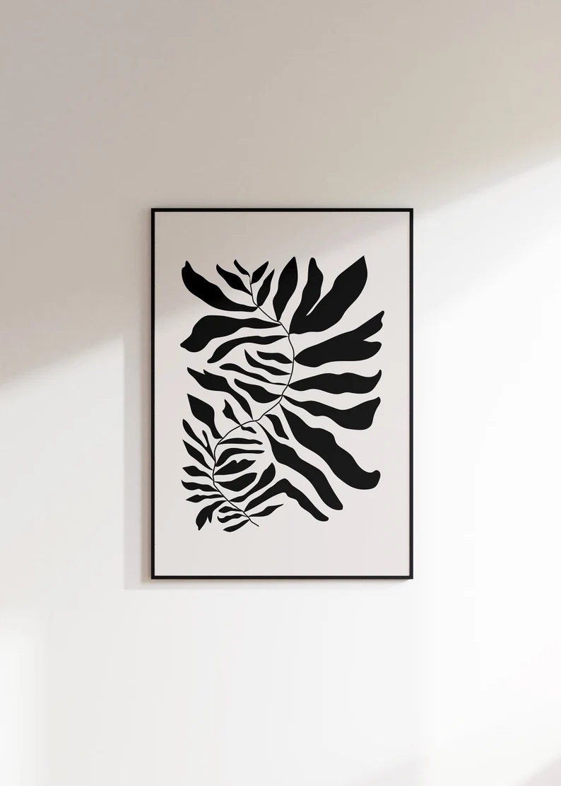 Poster - Abstract Art  / Leaves