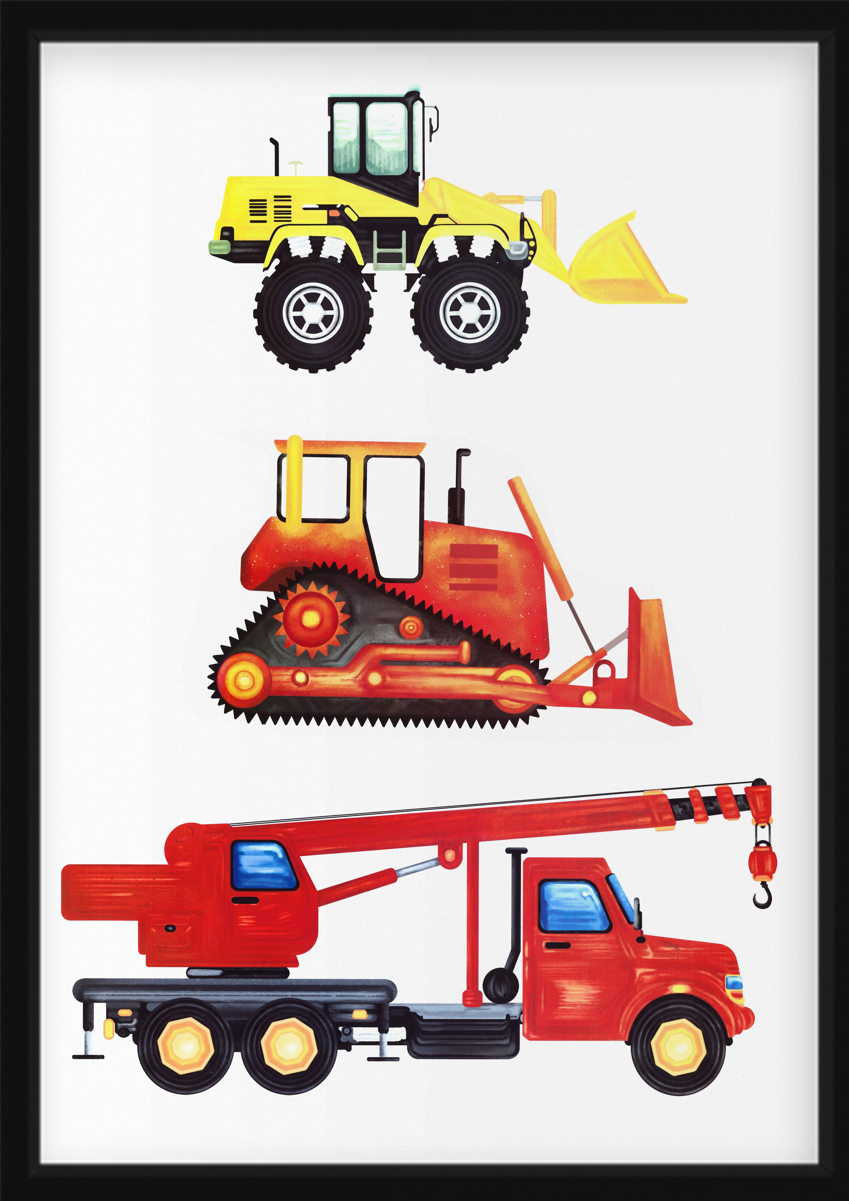 Poster - Vehicles / Crane