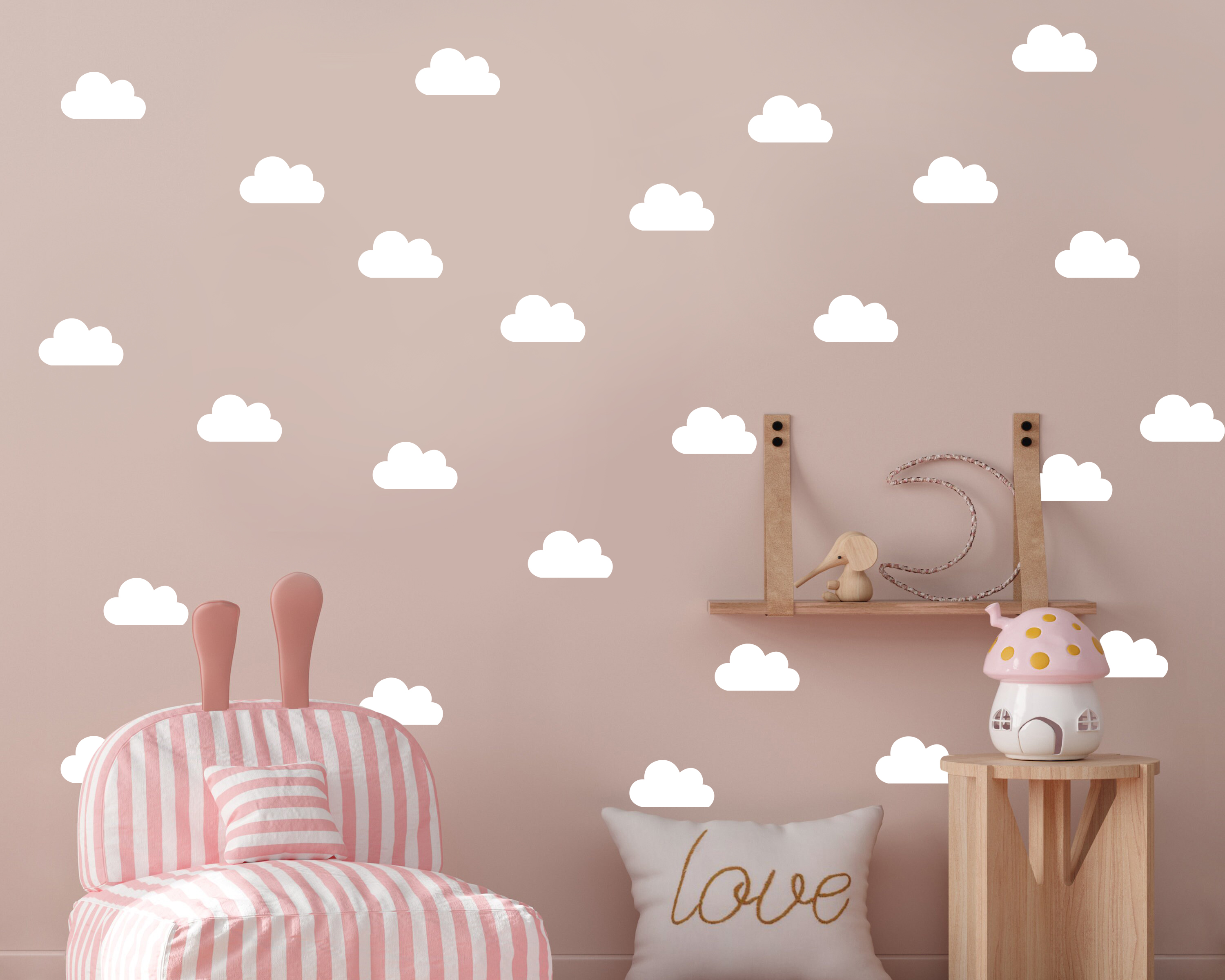 Wallsticker - Clouds