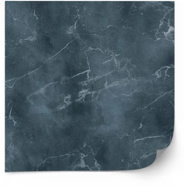 Tiles Sticker - Marble Texture / Grey and Blue / 24 pcs