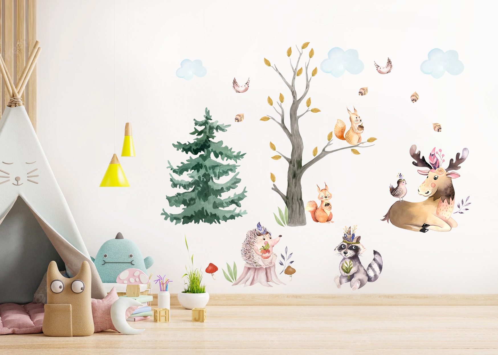Wallsticker - Forest Animals