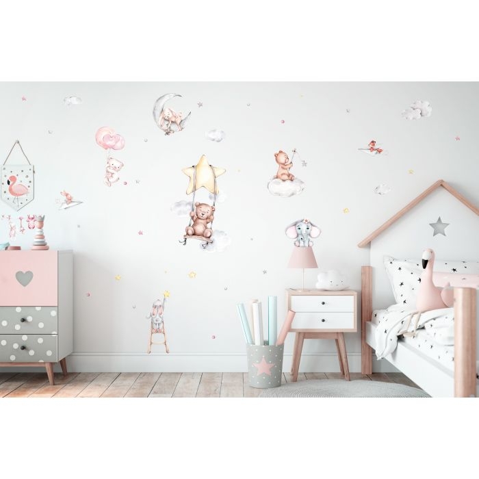 Wallsticker - Teddy bears