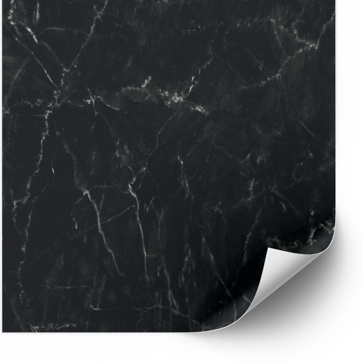 Tiles Sticker - Black Marble / 24 pcs