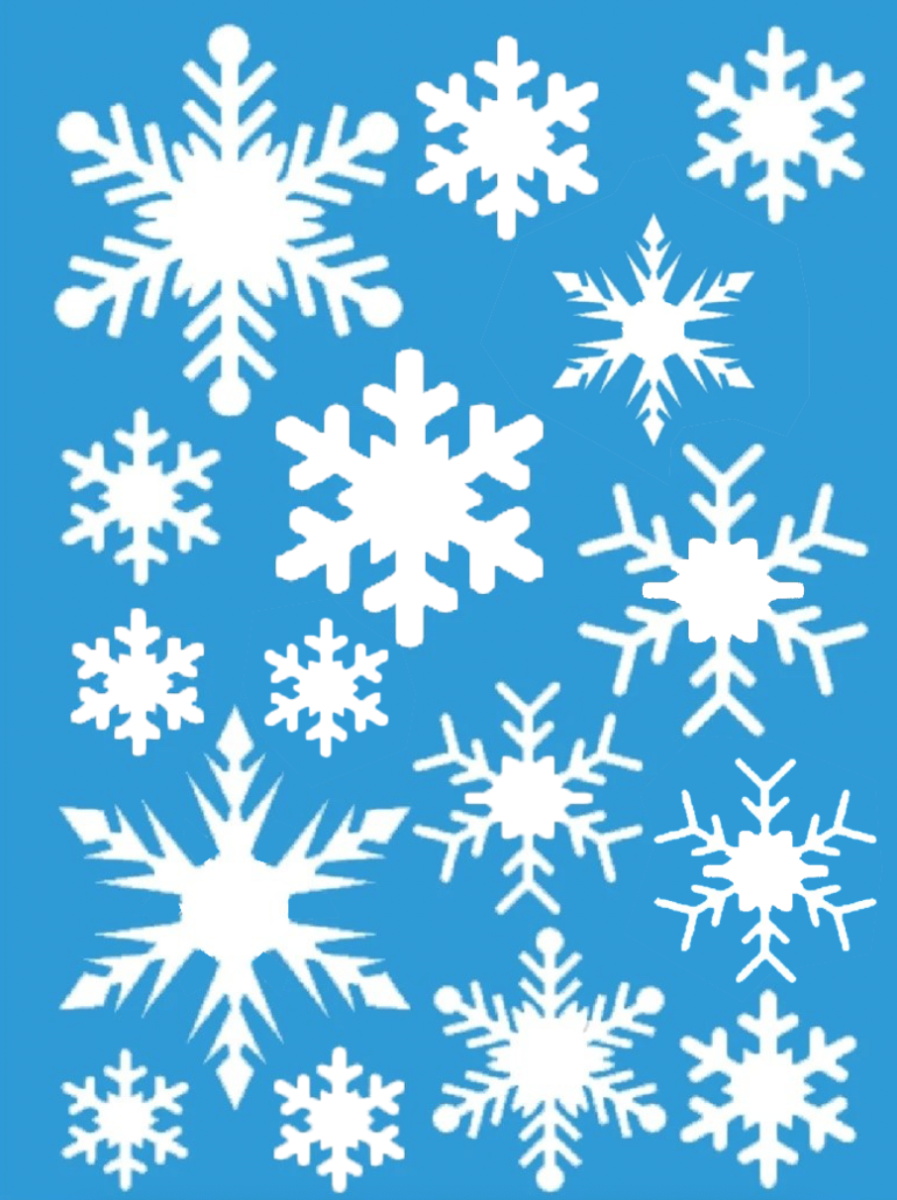 Wallsticker - Snowflakes