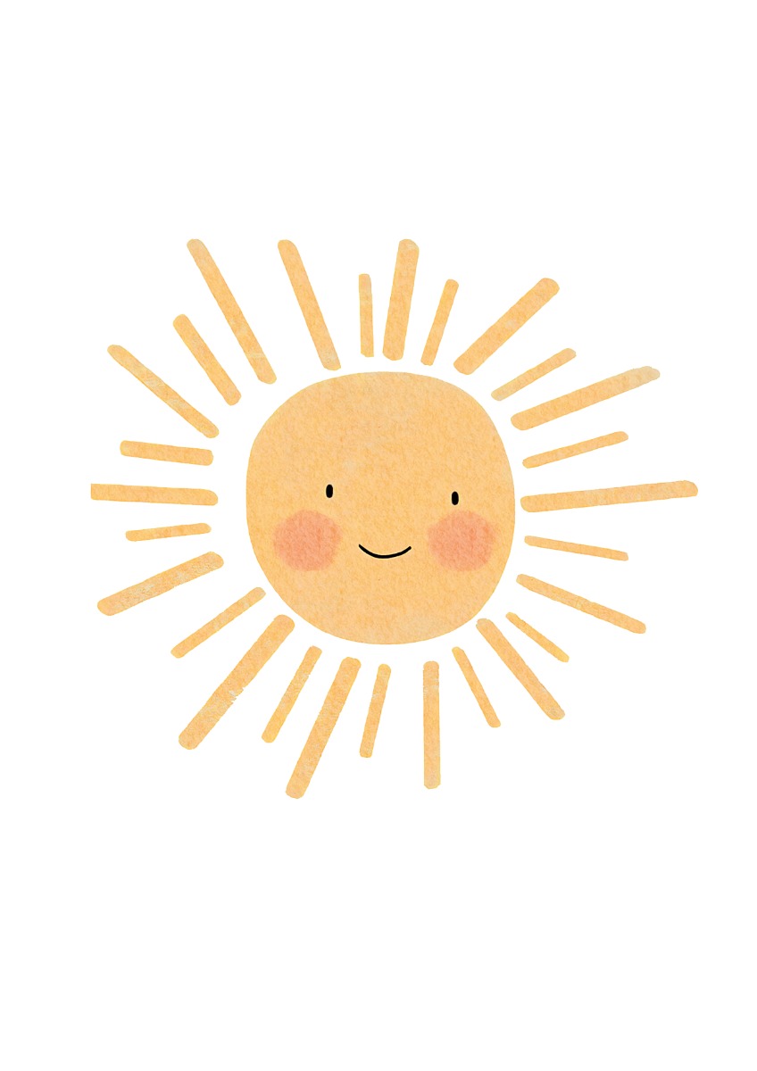 Poster - Abstract Art / Sun