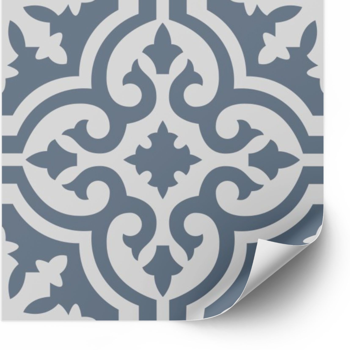 Tiles Sticker -  Vintage Grey Peel and Stick Tile / 24 pcs