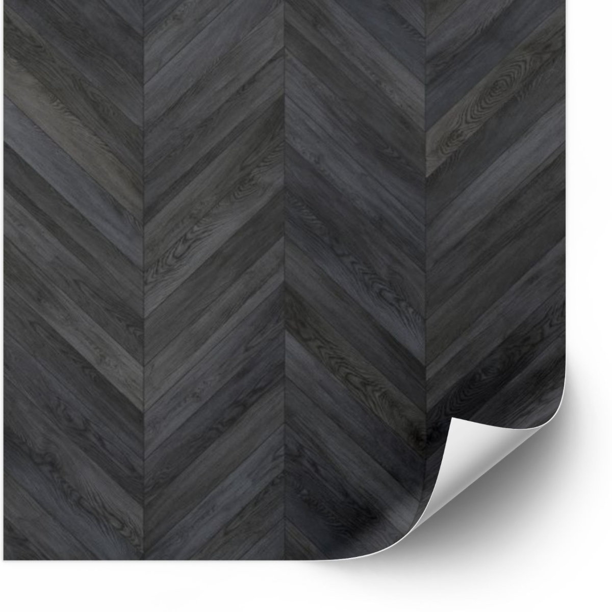 Tiles Sticker -  Black and  Grey   / Peel and Stick Tile / 24 pcs