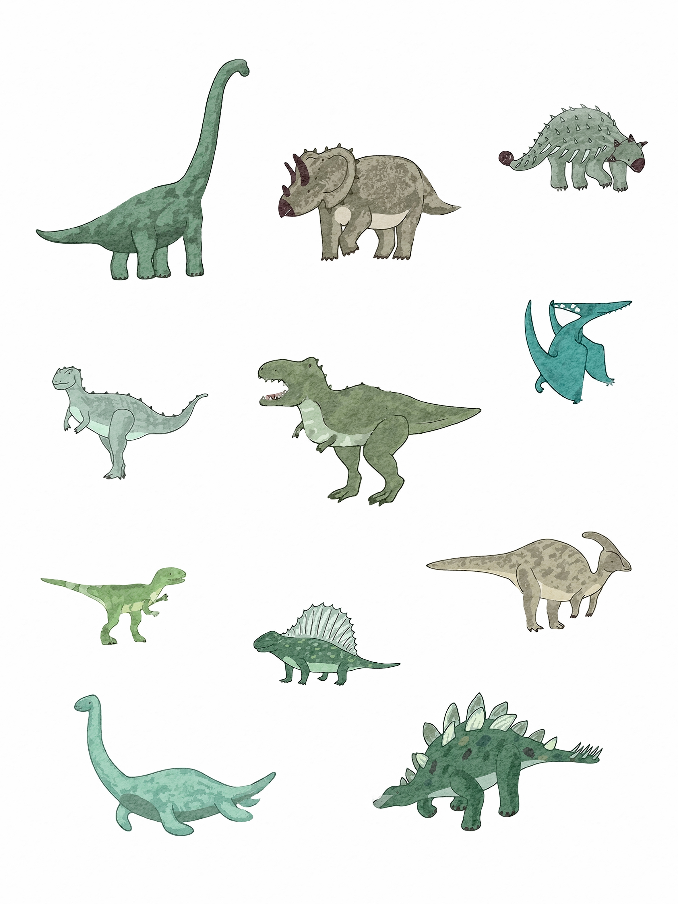 Poster - Dinosaurs / 02