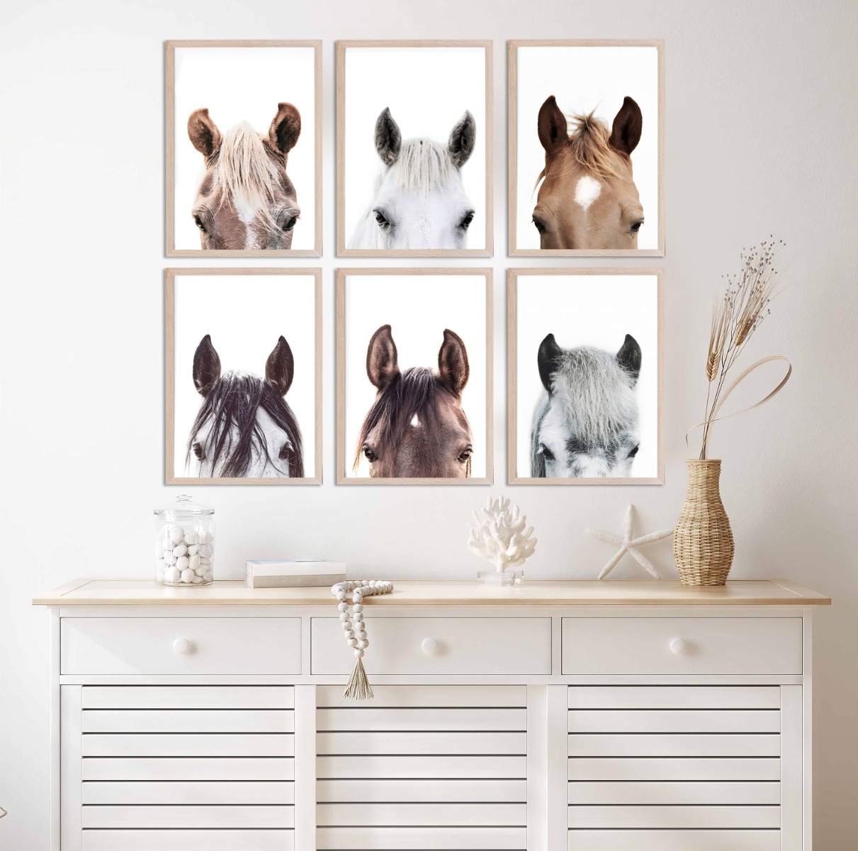 Posters - Horse Portraits / set of 6