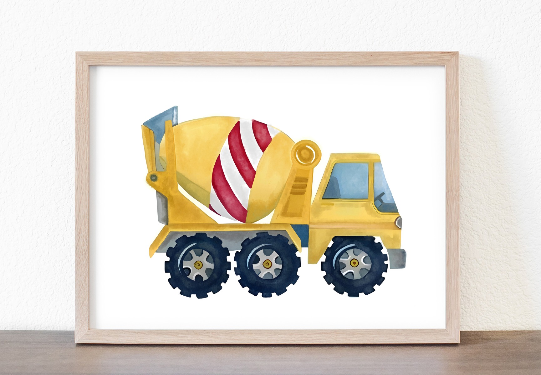 Poster – Vehicles / Concrete Mixer