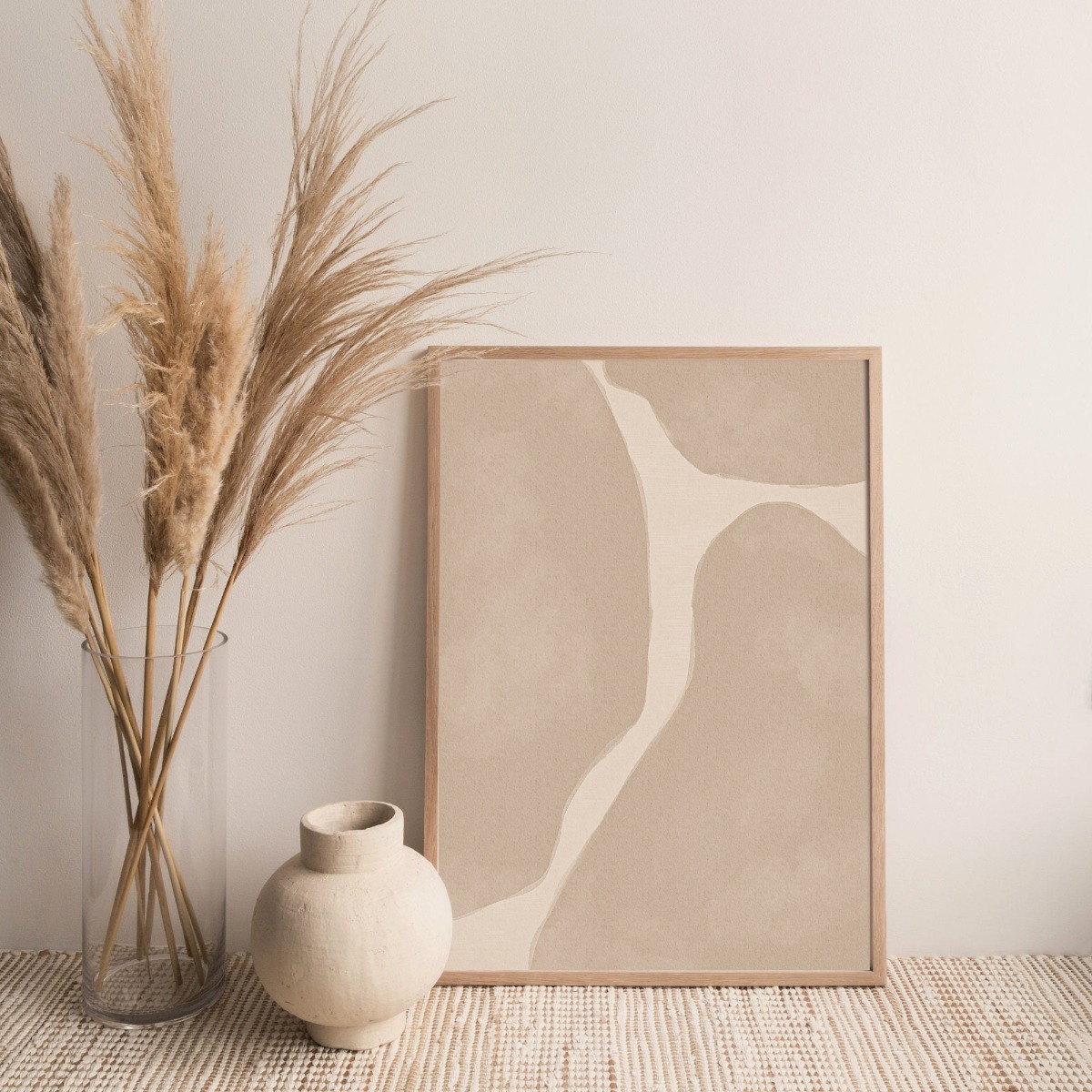 Poster – Abstract Art / Beige