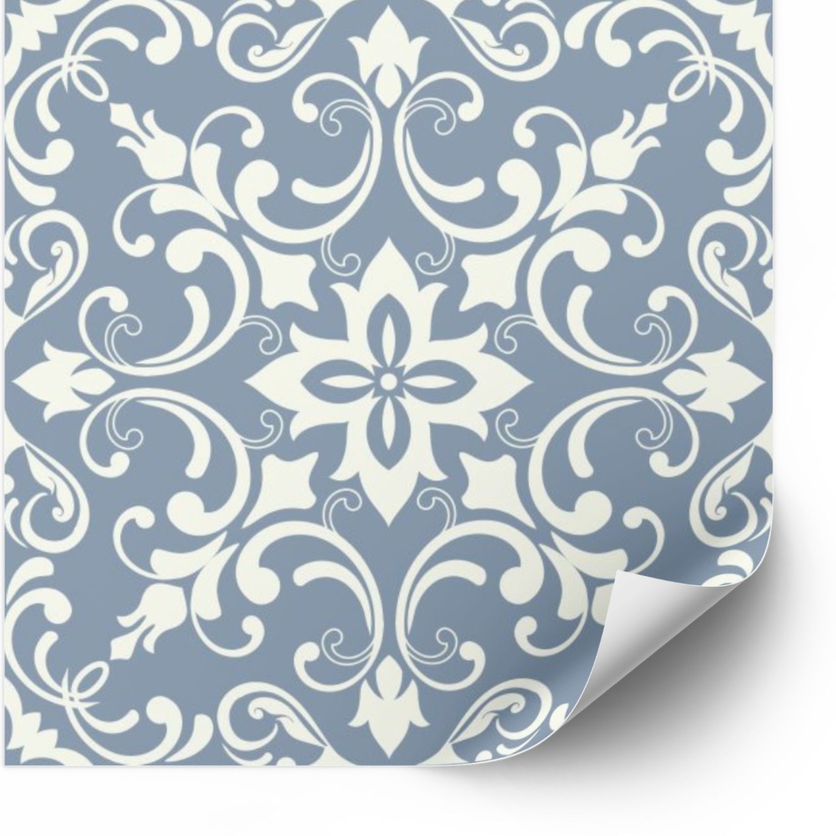 Tiles Sticker - Pattern / Grey / Peel and Stick / 24 pcs