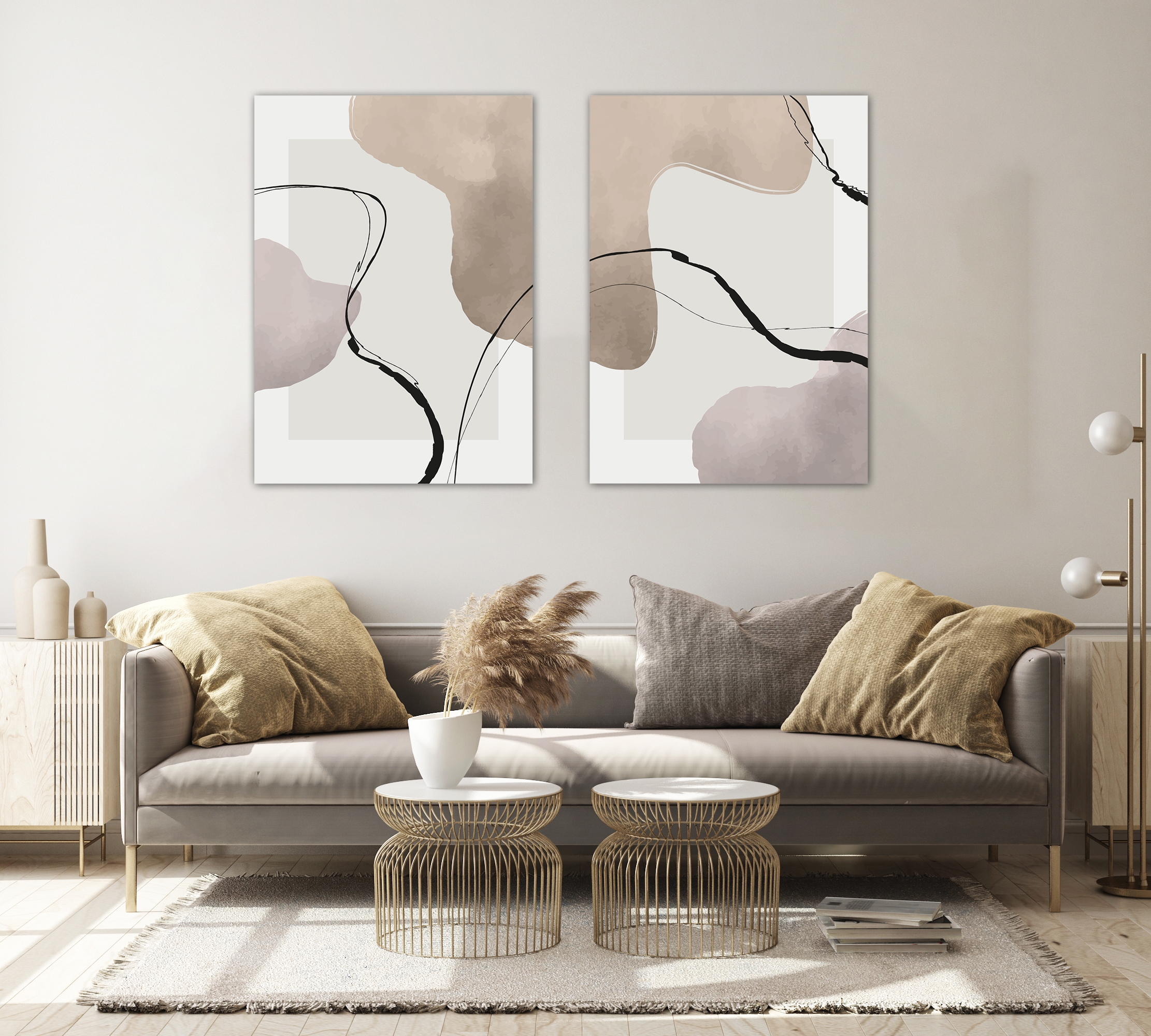 Posters - Abstract Art / Set of 2