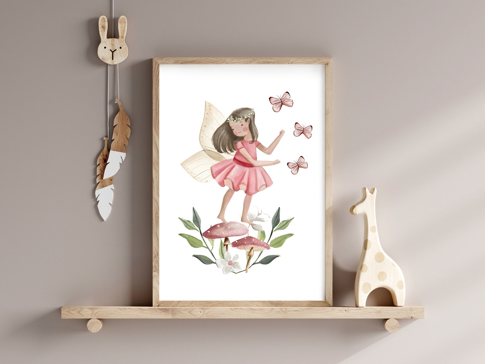 Poster – Fairy with Butterfly / 02
