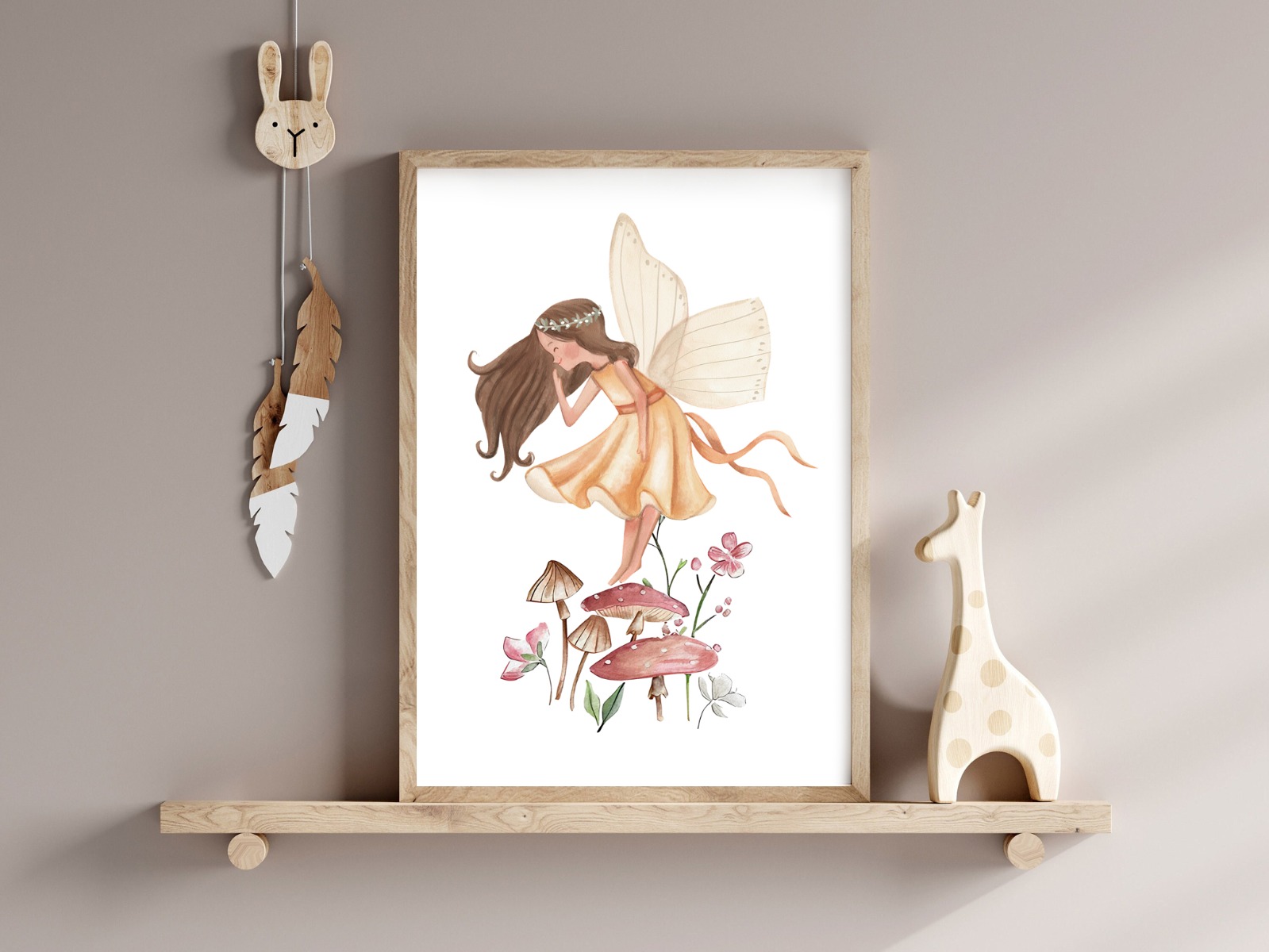 Poster – Fairy in Mushroom / 02