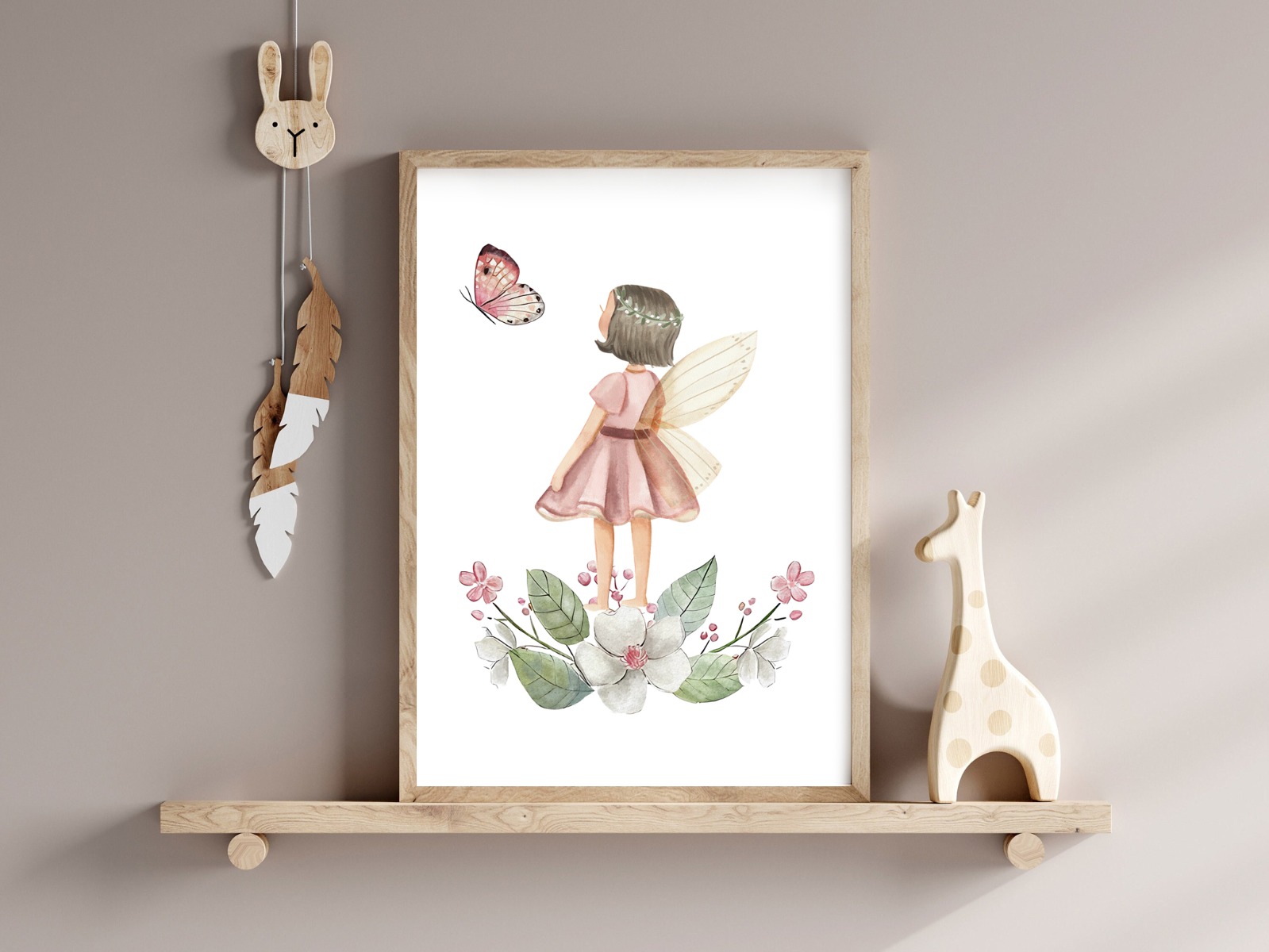 Poster – Fairy with Butterfly