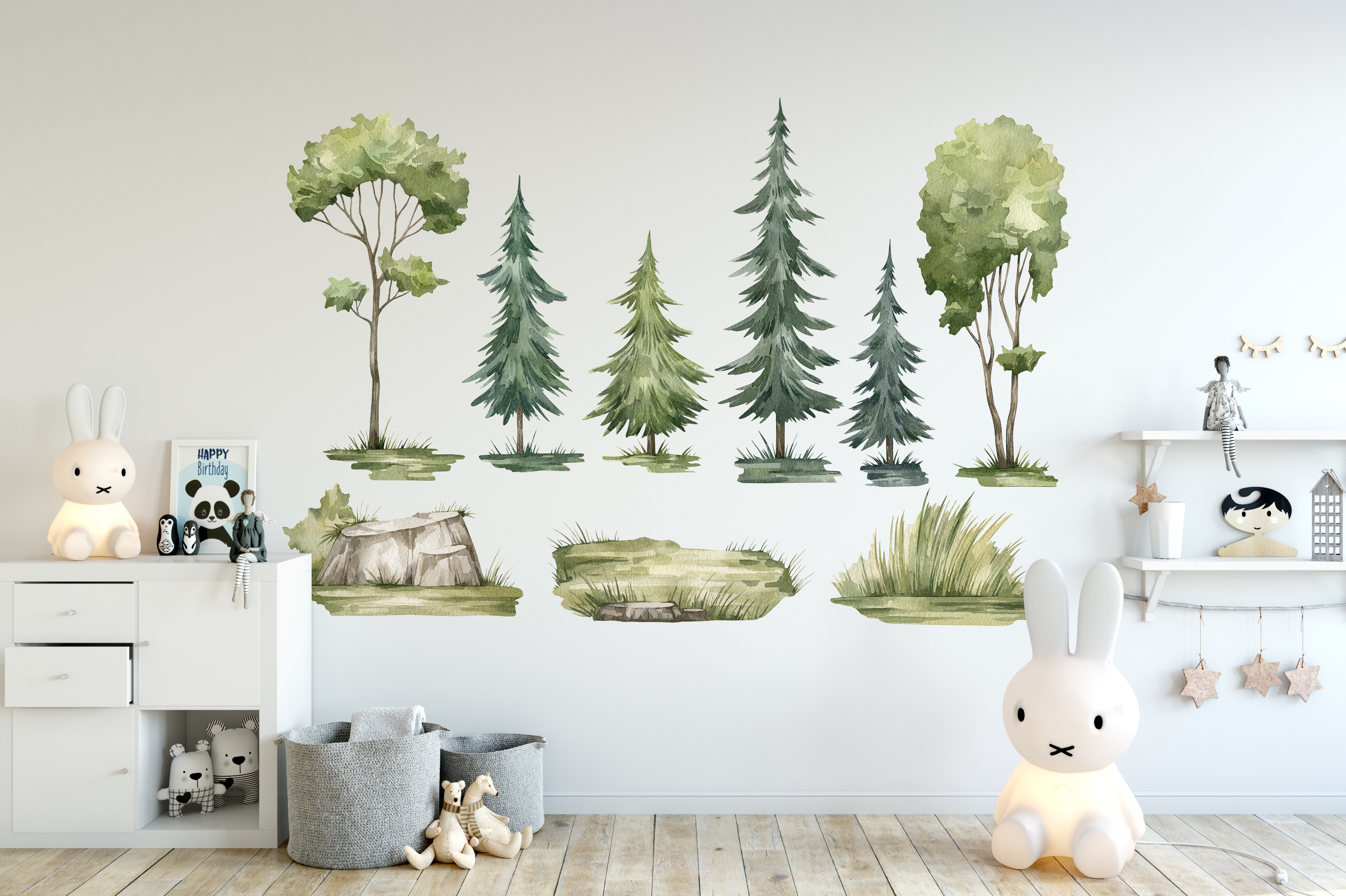 Wallsticker - Pine Trees