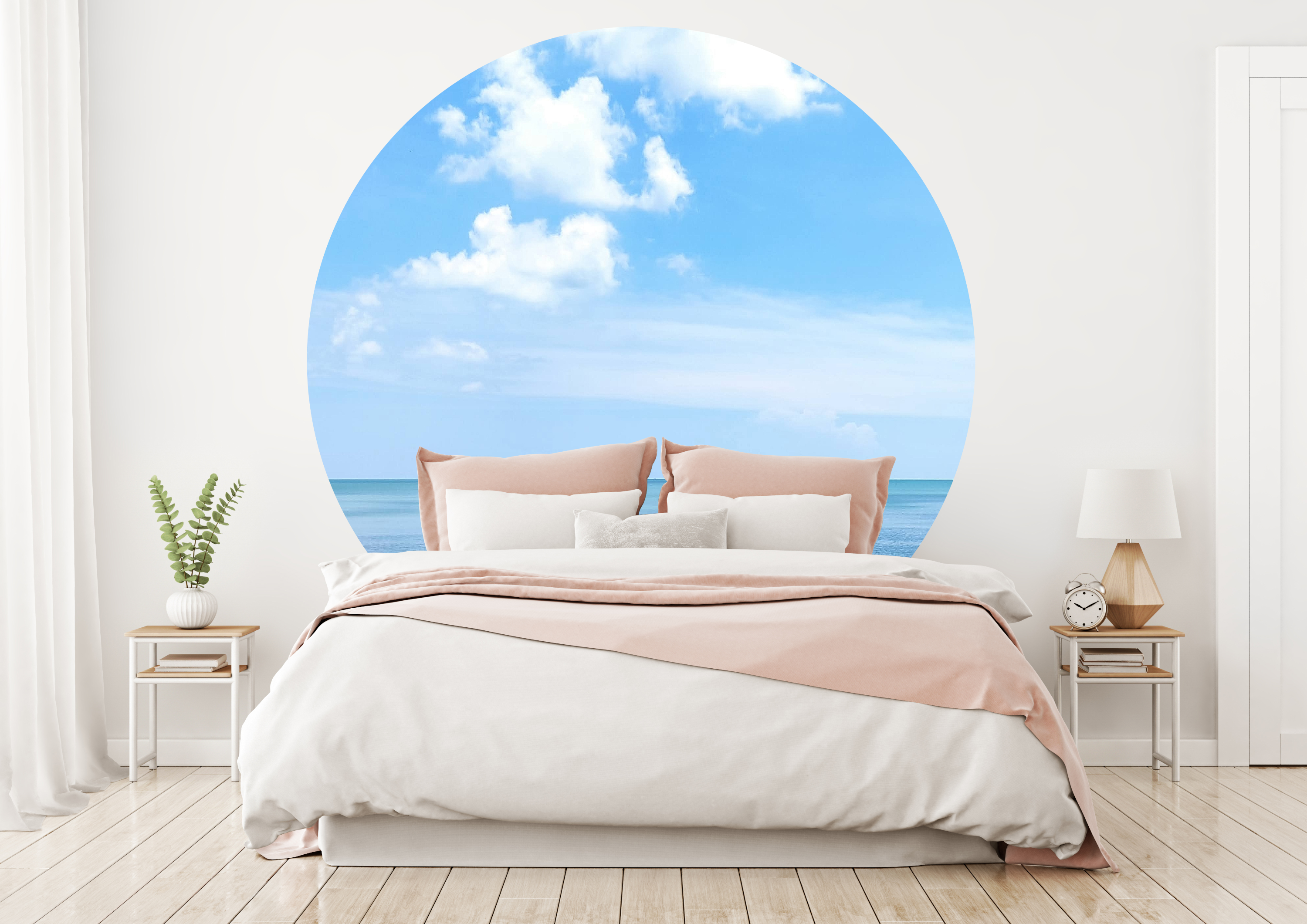 Wallsticker - Blue Sky / Circle