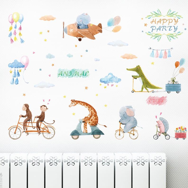 Wallsticker - Party Animals
